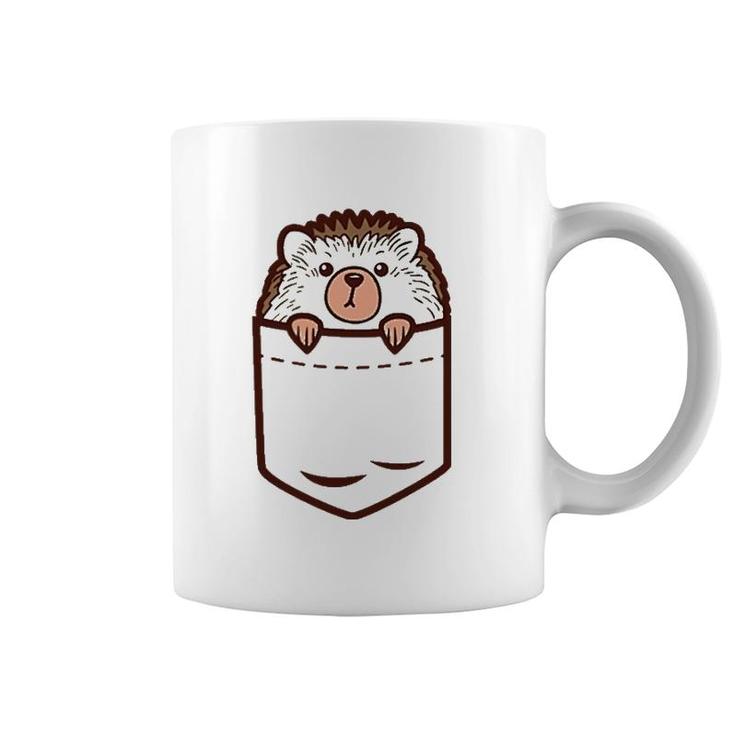 Pocket Baby Hedgehog Cute Pet Animal Lover Men Women Gift Coffee Mug