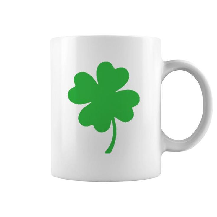 Pocket Size Clover Leaf Shamrock St Patricks Day Coffee Mug