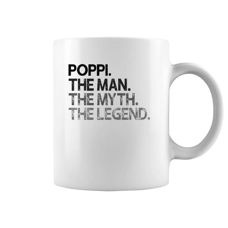 Poppi The Man The Myth Legend Gift Coffee Mug