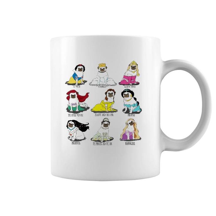 Princess Pug Funny Pugs Lover Coffee Mug