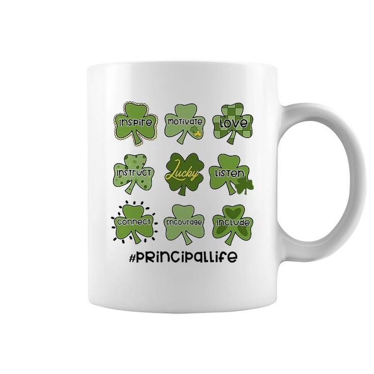 Principal Lucky Shamrock Patricks Day Coffee Mug