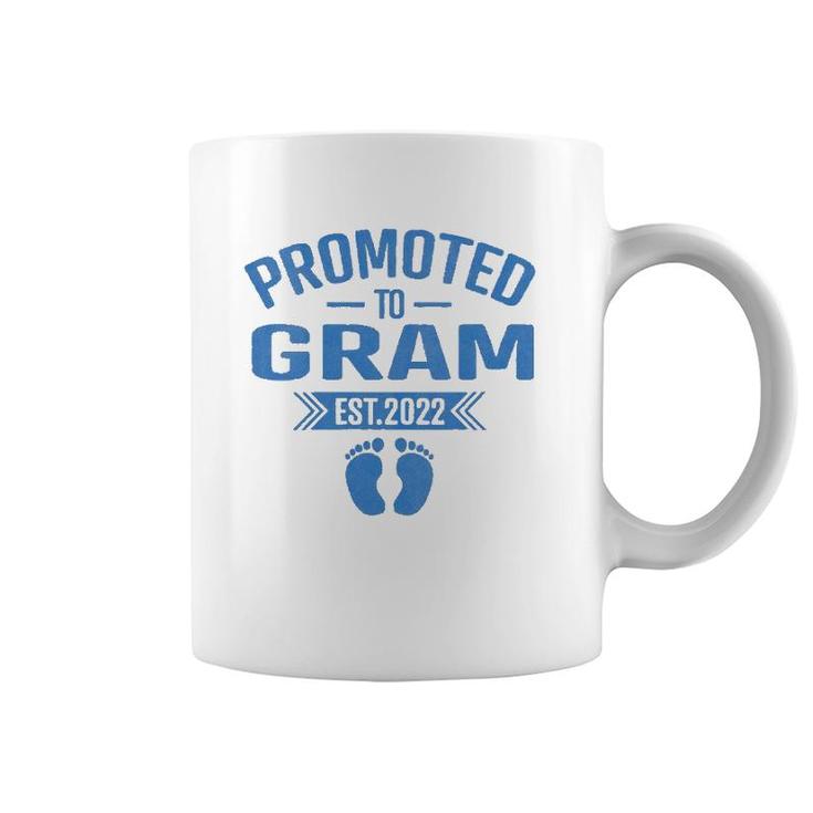 Promoted To Gram Est 2022 Mothers Day Grandma Gift For Women Coffee Mug