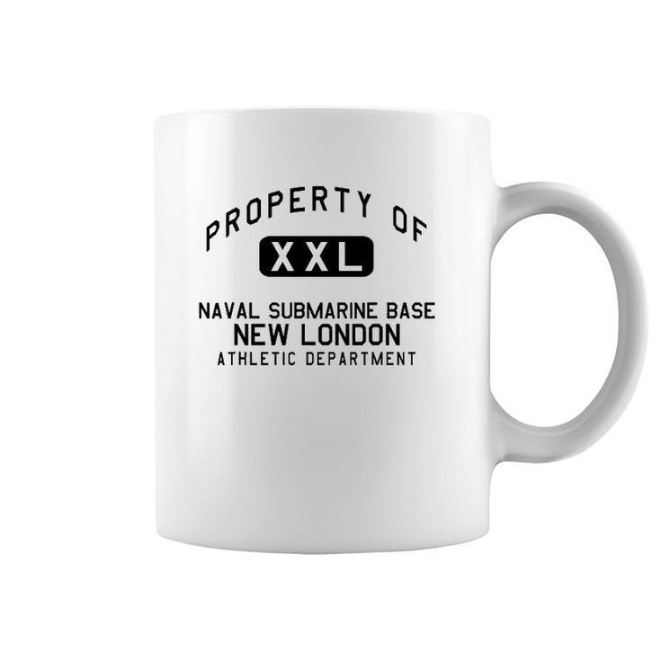 Property Of Naval Submarine Base New London Athletic Department Coffee Mug