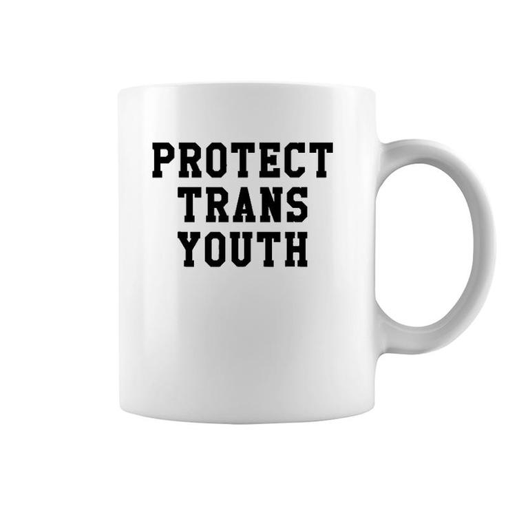 Protect Trans Youth Lgbt Pride Social Justice Gift Coffee Mug