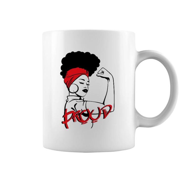 Proud Afro Queen Black Power S For Women Coffee Mug
