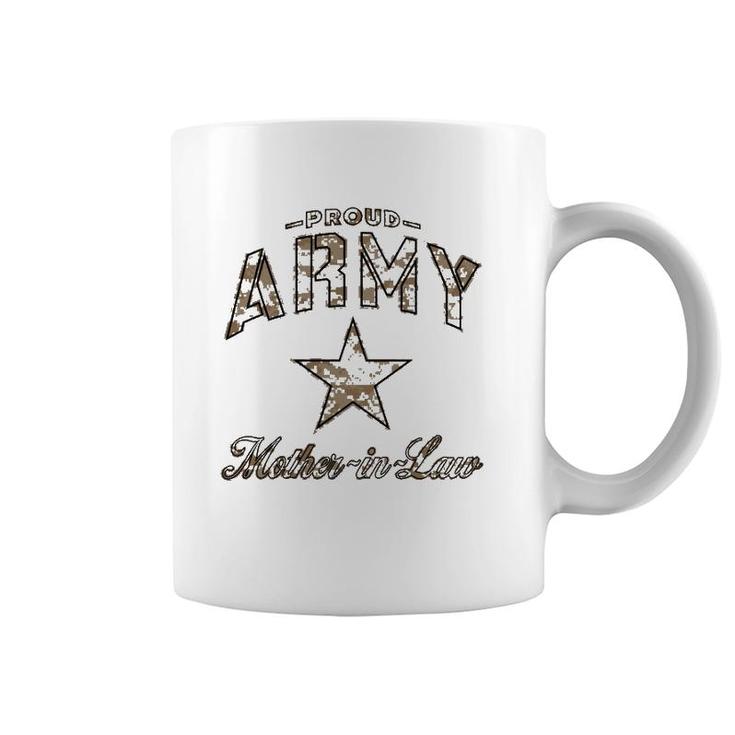 Proud Army Mother In Law Mother's Day Coffee Mug