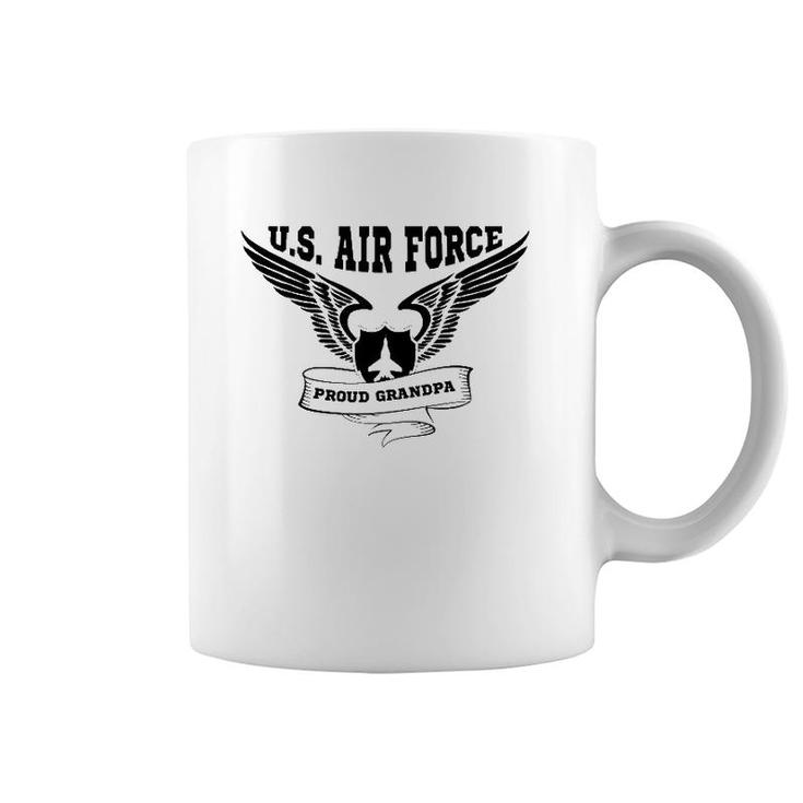 Proud Grandpa Of Us Air Force Coffee Mug