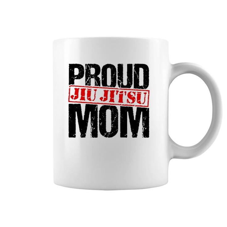 Proud Jiu Jitsu Mom  Coffee Mug