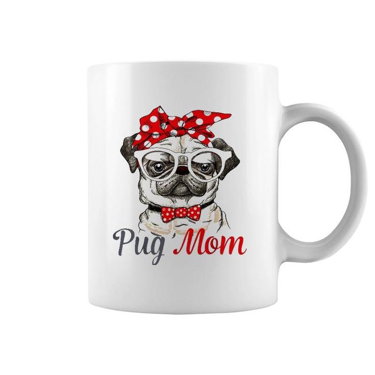 Pug Mom Mother's Day Funny Pug Mother's Day Coffee Mug