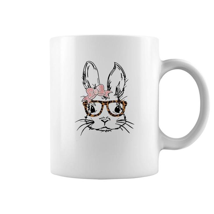 Rabbit Face Wearing Coffee Mug