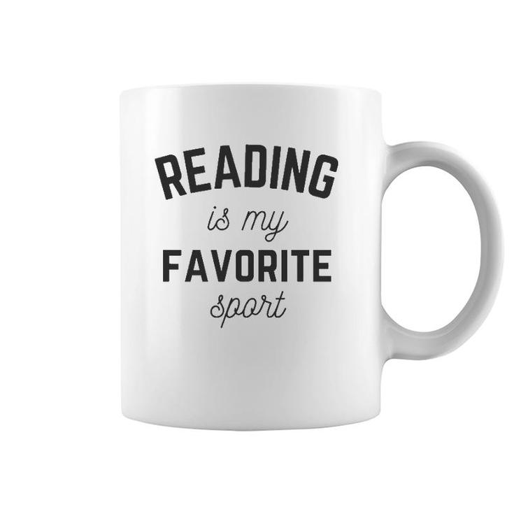 Reading Is My Favorite Sport Book Funny Chapter Reader Gifts  Coffee Mug
