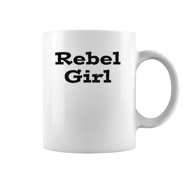 Rebel Girl Bikini Kill Music Coffee Mug
