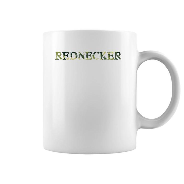 Rednecker For Country Folk Green Camouflage Coffee Mug