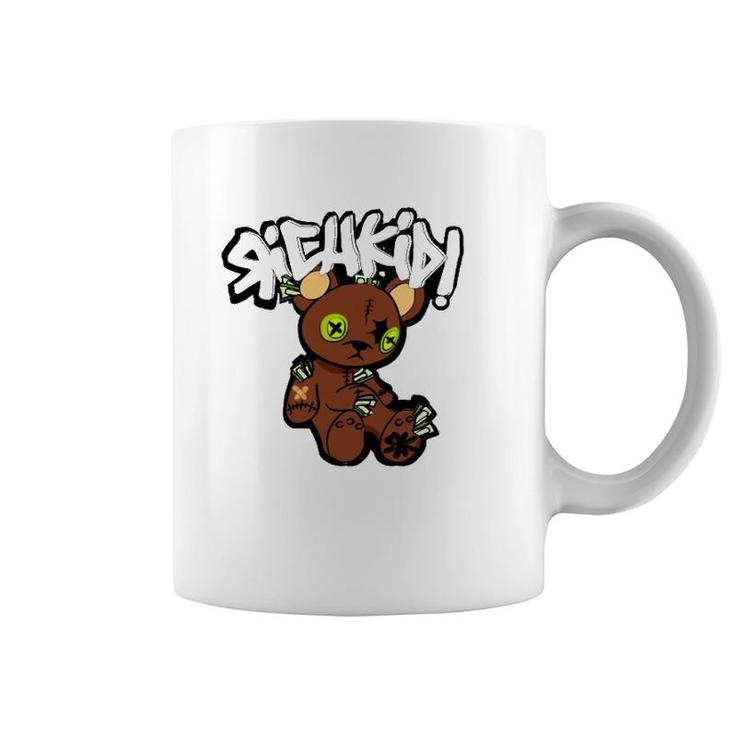 Richkid Money Bear Ugly Teddy Bear Coffee Mug