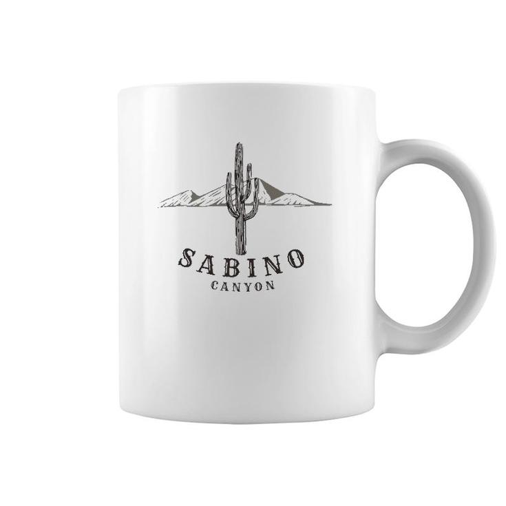 Sabino Canyon Arizona Cactus Hiking Outdoor Travel Coffee Mug