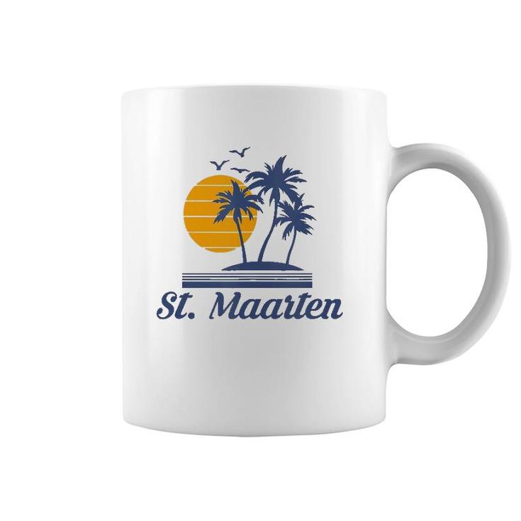 Saint St Maarten Caribbean Island Country Beach Tank Top Coffee Mug
