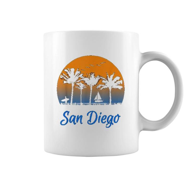 San Diego California Travel Surfing Gift Coffee Mug