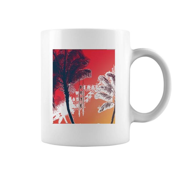 Savagegentlemen X Fetè Palm Trees Coffee Mug