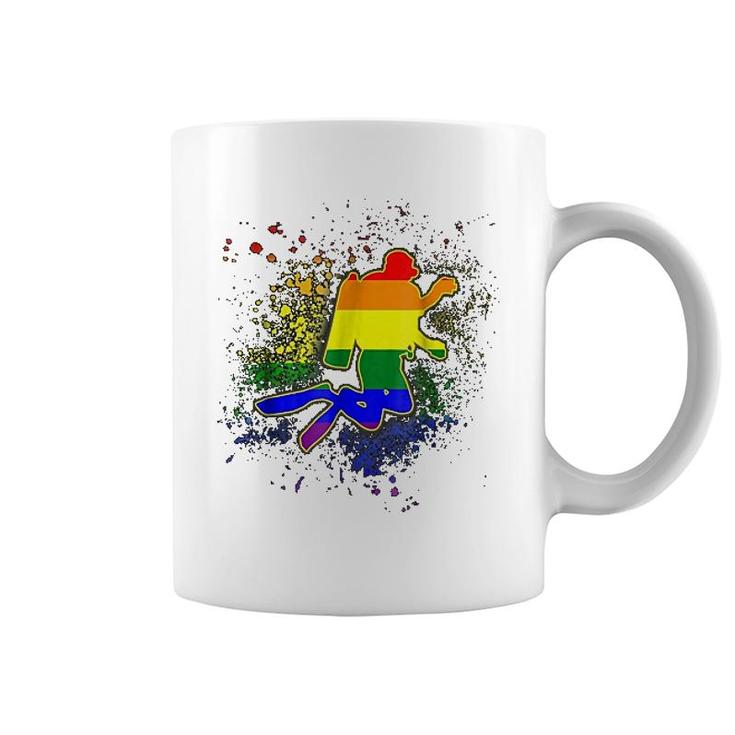 Scuba Diving Lgbt Gay Pride Coffee Mug