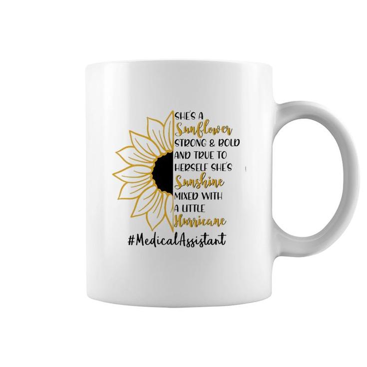 She A Sunflower Medical Assistant Coffee Mug