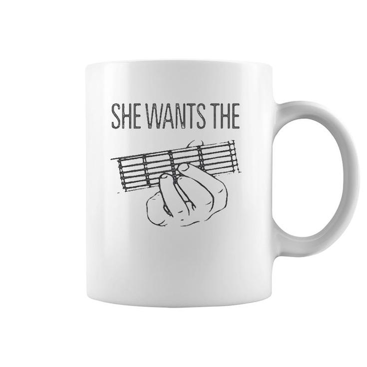 She Wants The D Chord Coffee Mug