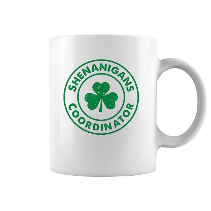 Shenanigans Coordinator Matching Teacher St Patrick's Day  Coffee Mug