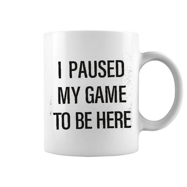 Si Paused My Game Coffee Mug