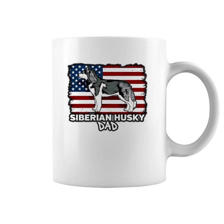 Siberian Husky Dog Dad Dog Lover Gift Coffee Mug