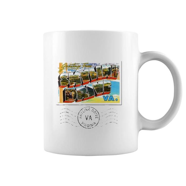 Skyline Drive Postcard Virginia Va Travel Souvenir Coffee Mug