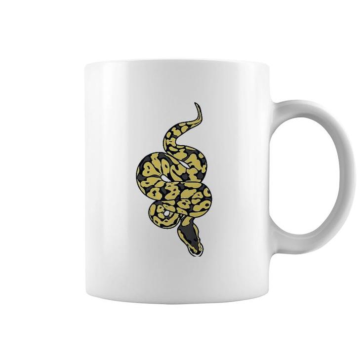 Snake Lover Reptile Cute Baby Ball Python Funny Noodle  Coffee Mug