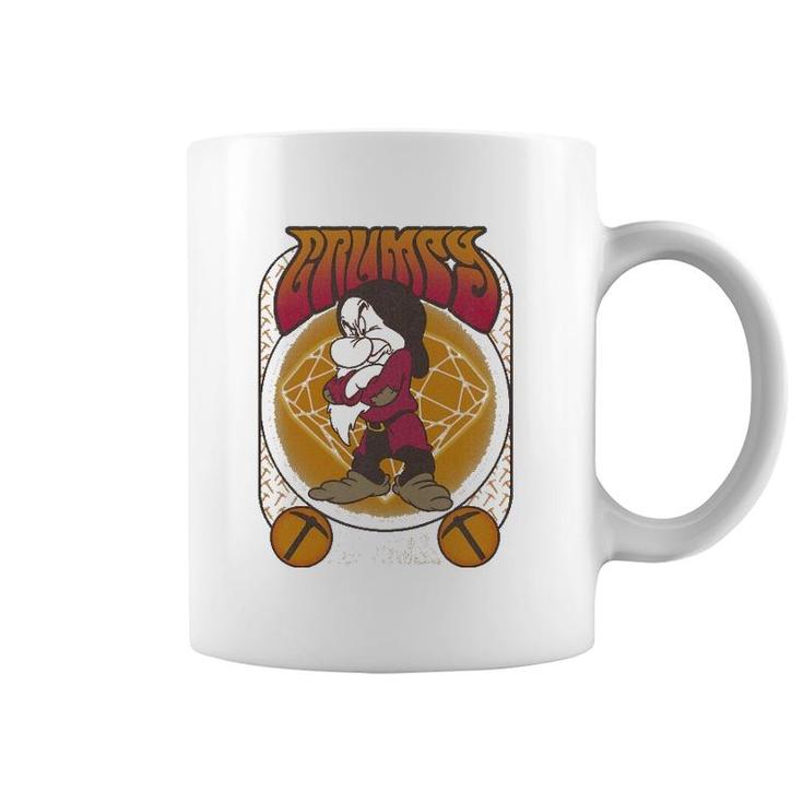 Snow White & The Seven Dwarfs Grumpy Seventies Poster Coffee Mug