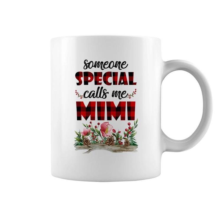 Someone Special Calls Me Mimi Flower Coffee Mug