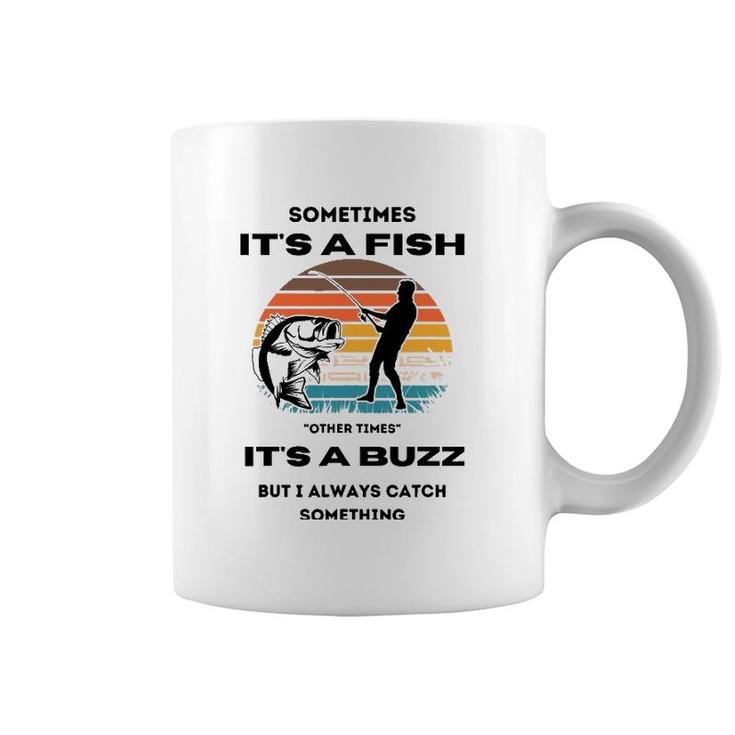 Sometimes It's A Fish Vintage Coffee Mug