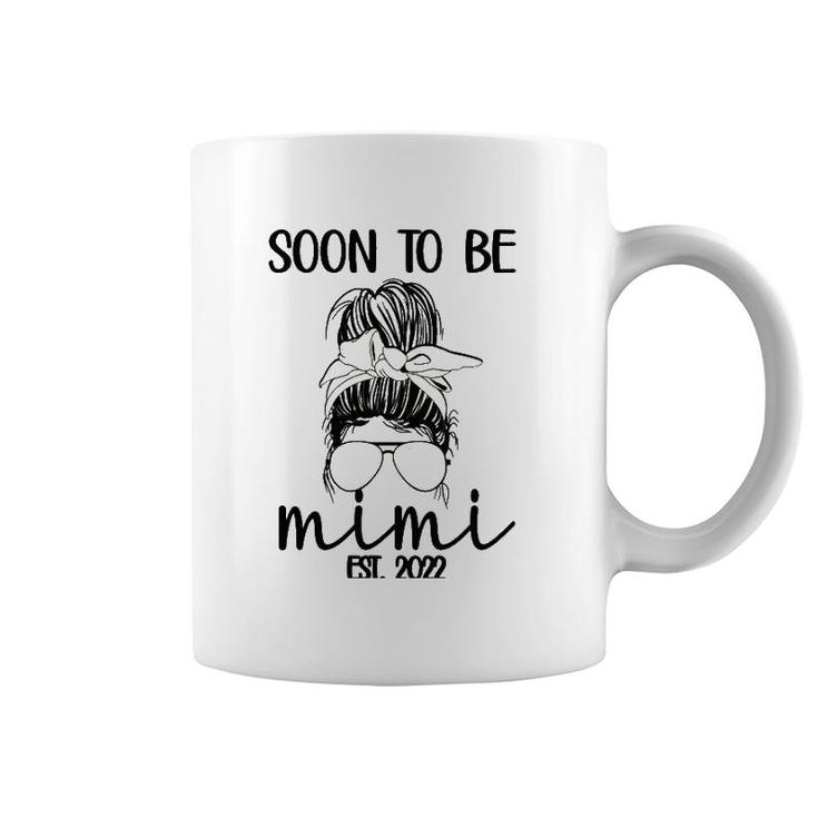 Soon To Be Mimi Est 2022 New Grandma Promoted To Mimi Coffee Mug