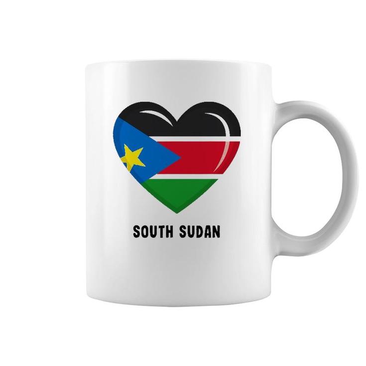 South Sudan Flag  Sudanese Coffee Mug