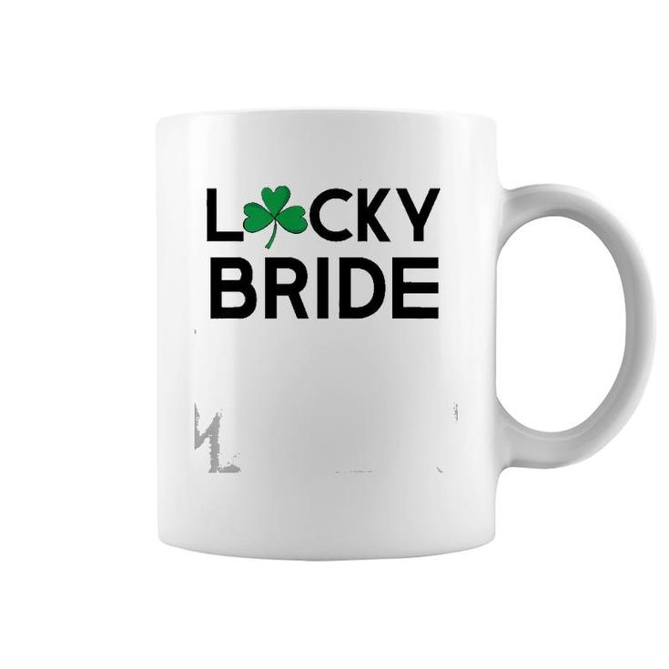 St Patty's Patrick's Day Bachelorette Lucky Bride Bridal Coffee Mug