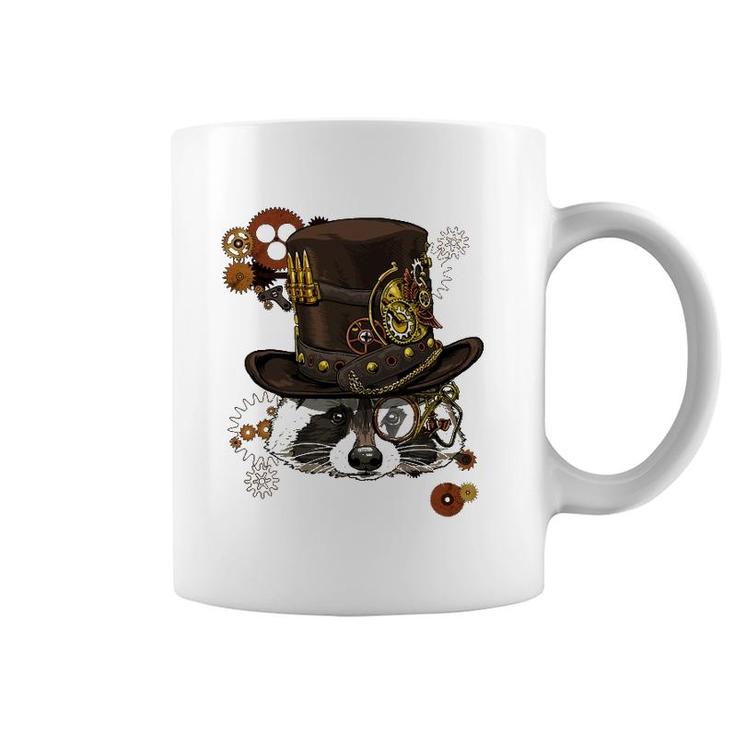 Steampunk Raccoon Steampunk Lovers Raccoon Coffee Mug