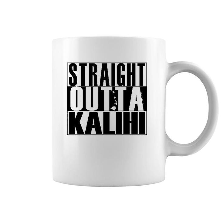 Straight Outta Kalihi Black By Hawaii Nei All Day Pullover Coffee Mug