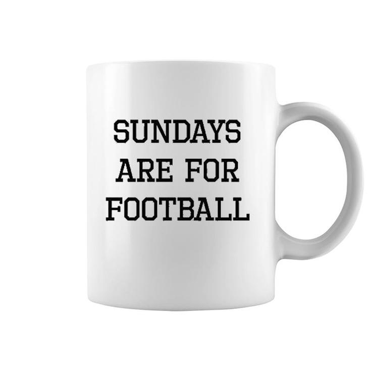 Sundays Are For Football Coffee Mug