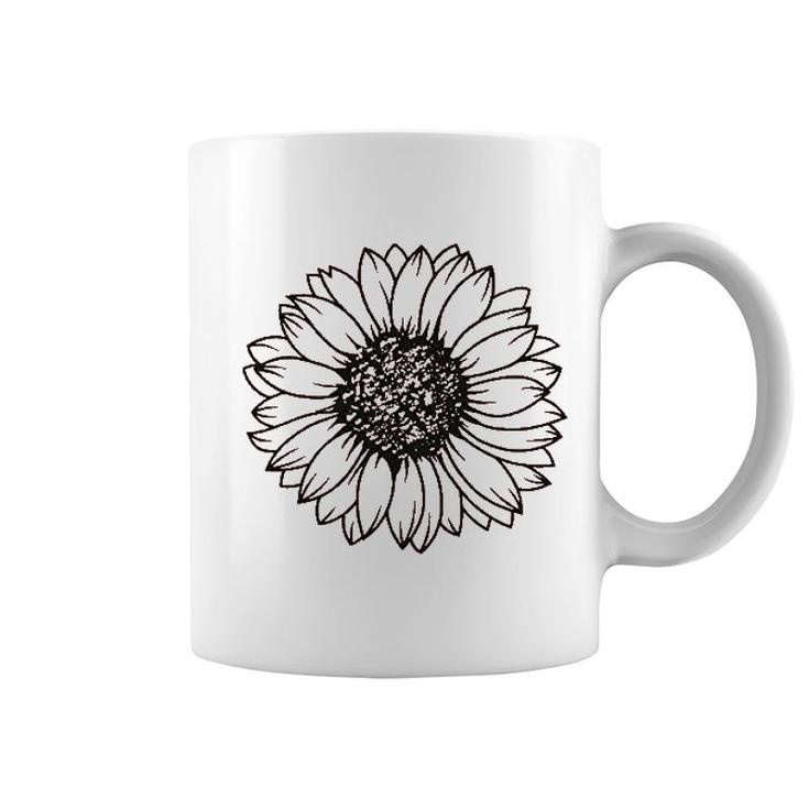 Sunflowe Funny Floral Coffee Mug
