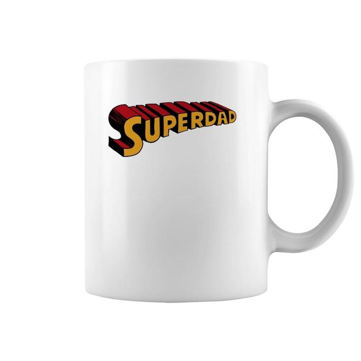 Super Dad Superdad Funny Superhero Dad Coffee Mug