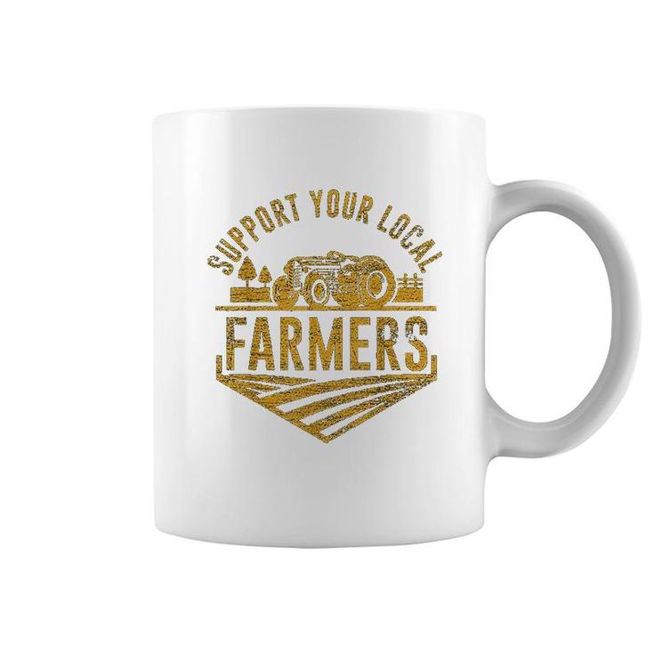 Support Your Local Farmers Coffee Mug
