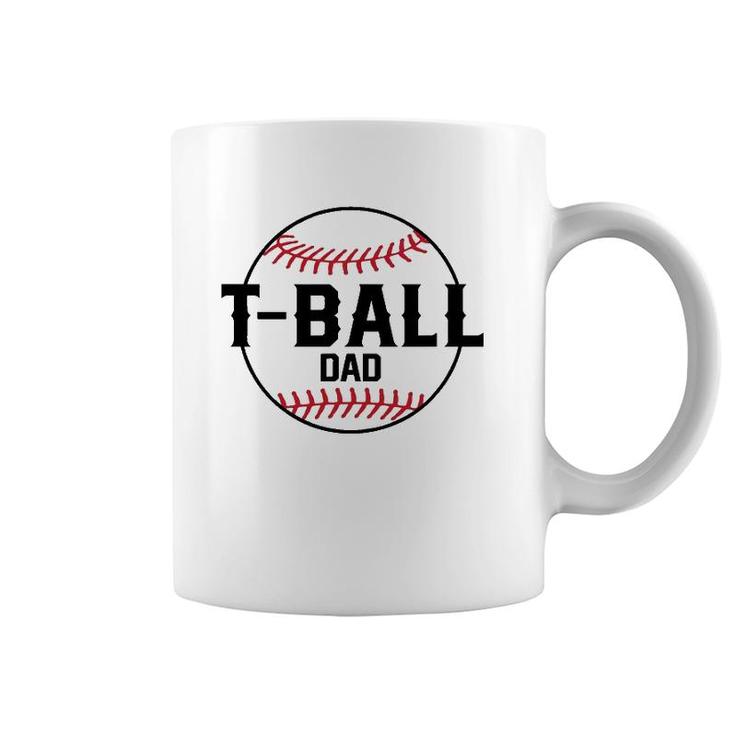 T Ball Dad Tee  For Men Baseball Father Sports Fan Hero Coffee Mug