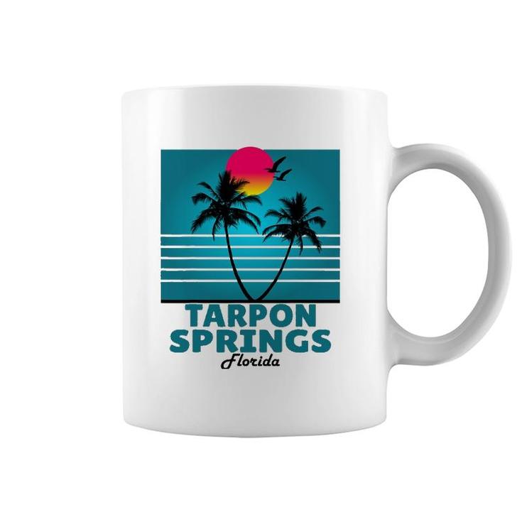 Tarpon Springs Florida Fl Summer Seagulls Souvenirs Coffee Mug