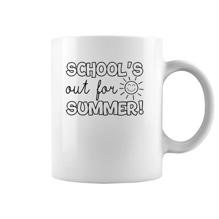 Teacher End Of Year  School's Out For Summer Last Day  Coffee Mug