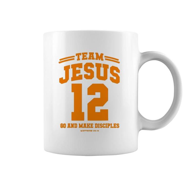 Team Jesus Go And Make Disciples Christian Gift Tee Coffee Mug