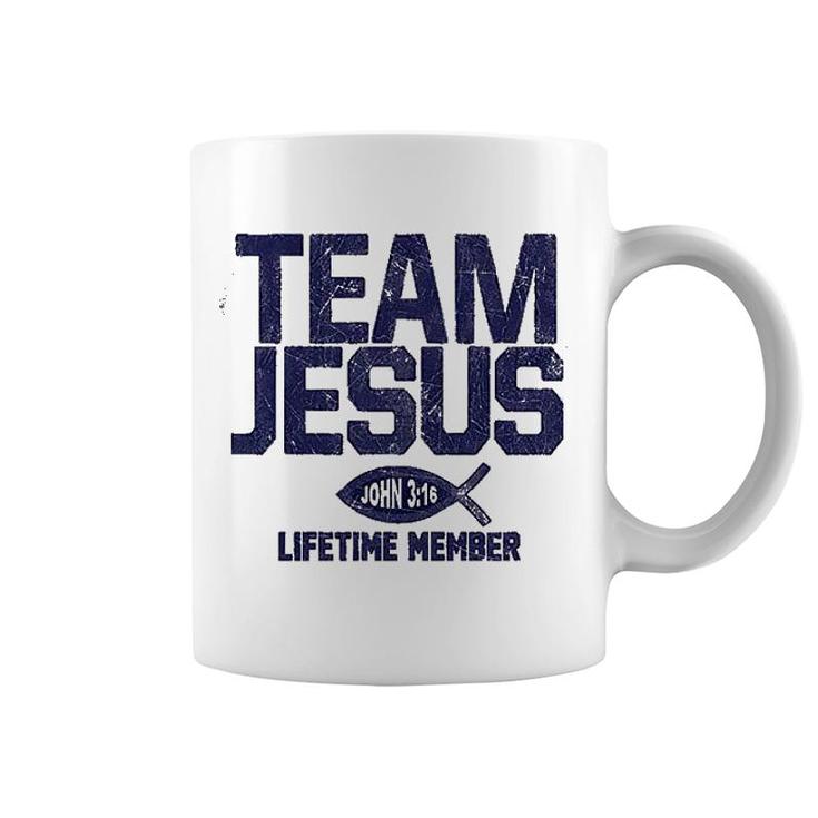 Team Jesus Lifetime Member Coffee Mug