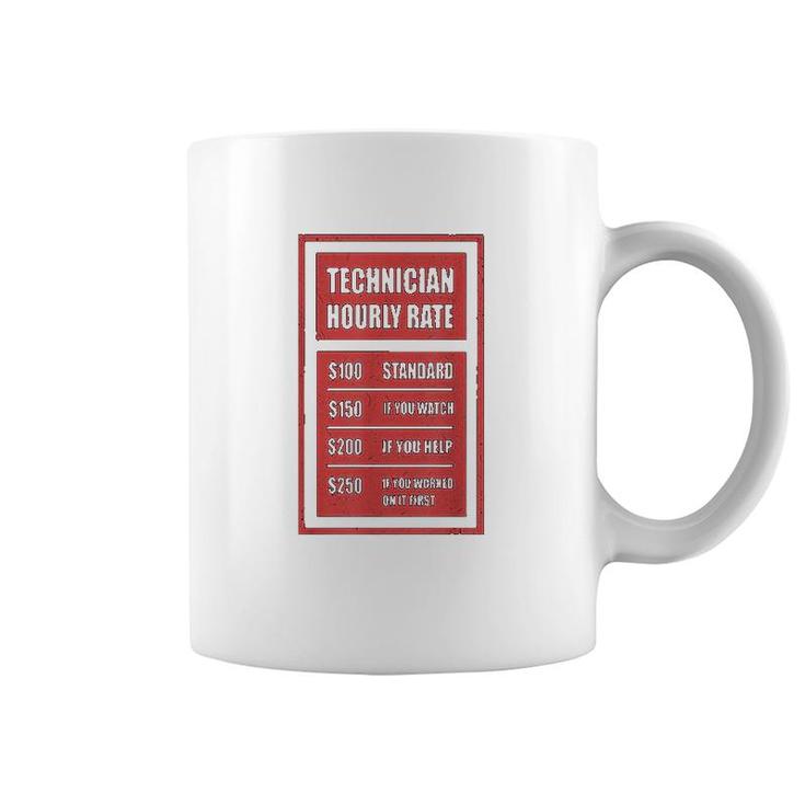 Technician Hourly Rate Technician Coffee Mug