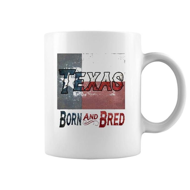Texas Born And Bred Tee Coffee Mug