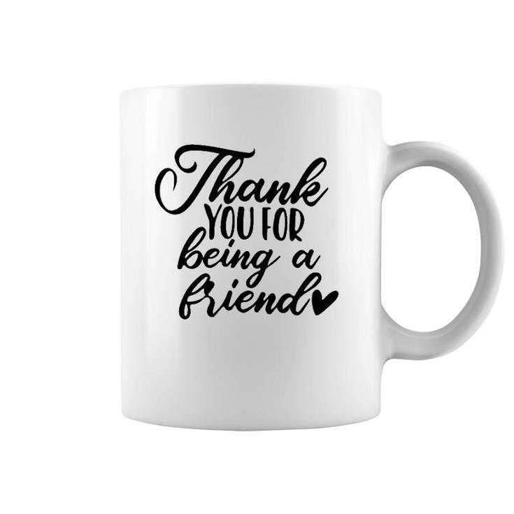 Thank You For Being A Golden Friend Vintage Retro Coffee Mug
